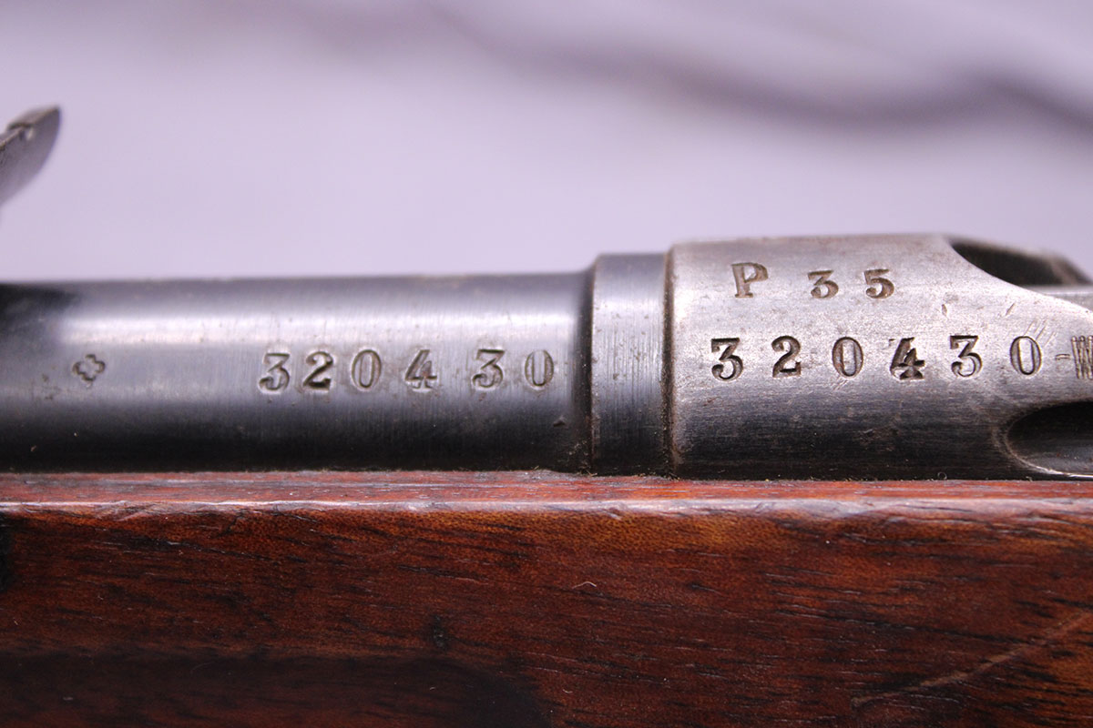 SWISS 1896/11 RIFLE 7.5X55 - Image 5