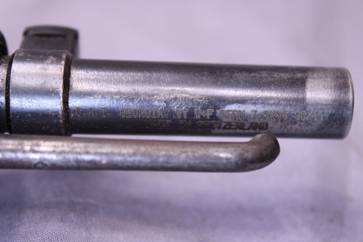 SWISS 1896/11 RIFLE 7.5X55