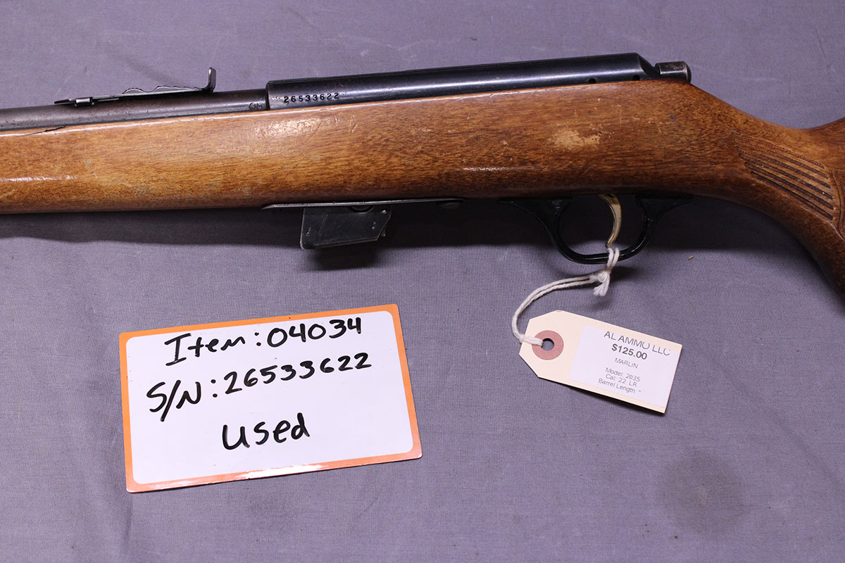 MARLIN 2035 RIFLE 22 LR - Image 3