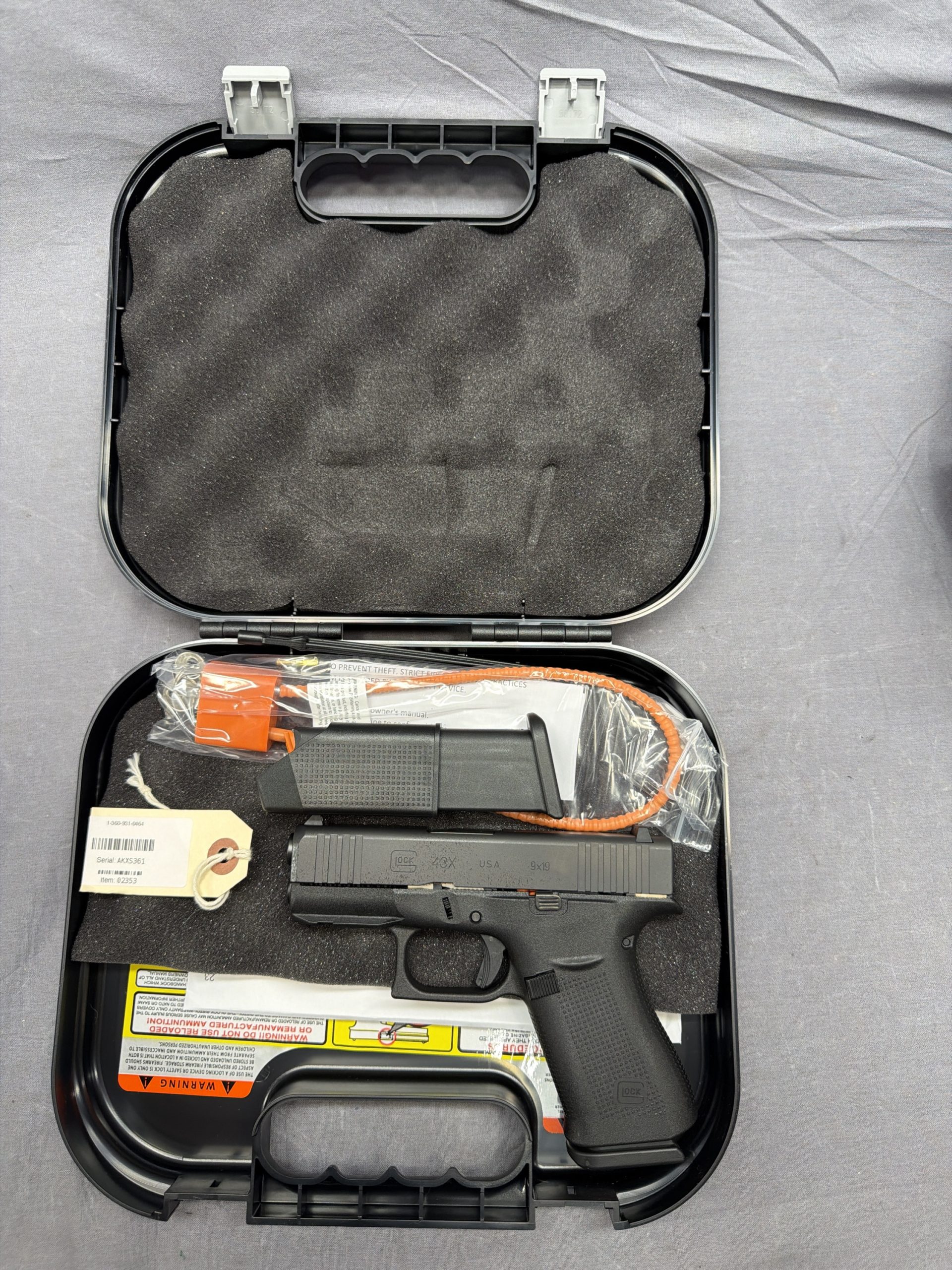 GLOCK 43X PISTOL 9MM - Image 2