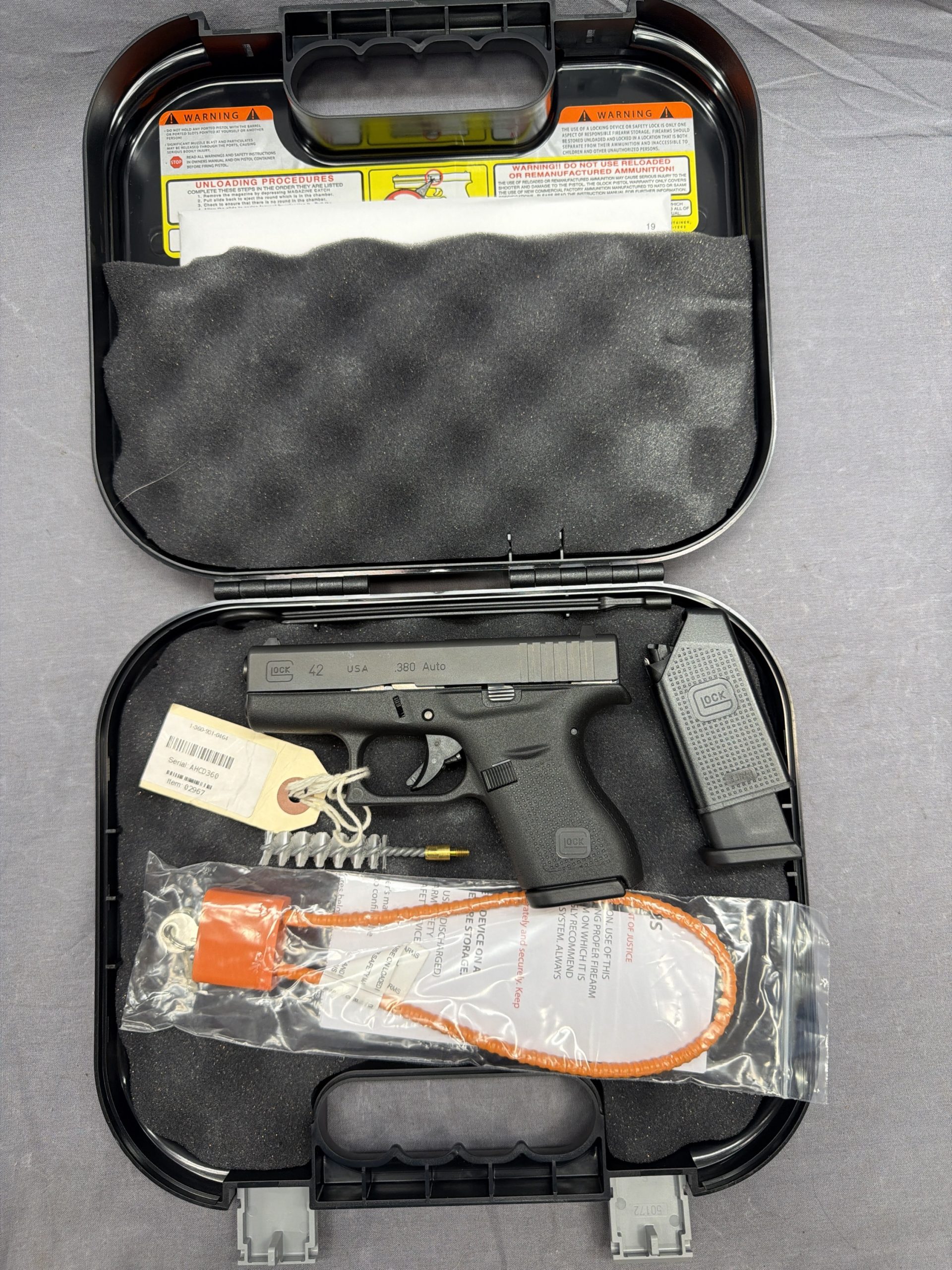 GLOCK 42 PISTOL .380 ACP - Image 2