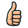 Thumbs up icon
