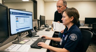washington state patrol performing secure automated firearms e-check system for someone
